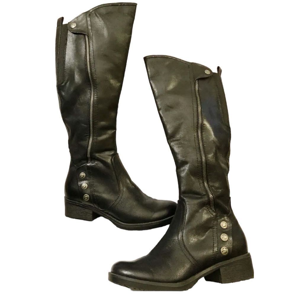 BareTraps Oria Black Tall Boot Size 7.5